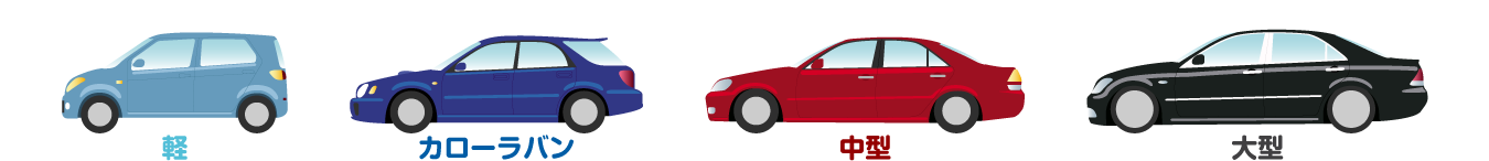 どの車種も一律