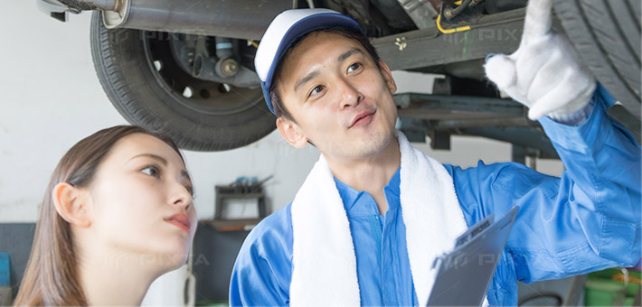 立合い車検で安心を共に
